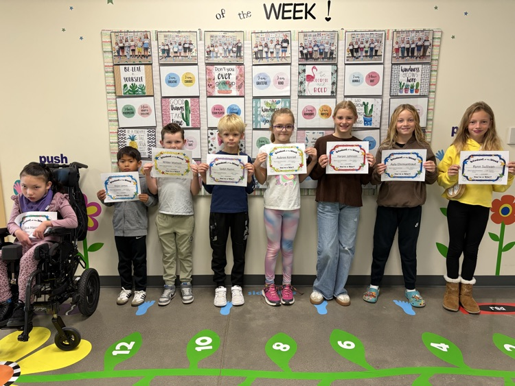 Rock Creek students of the week