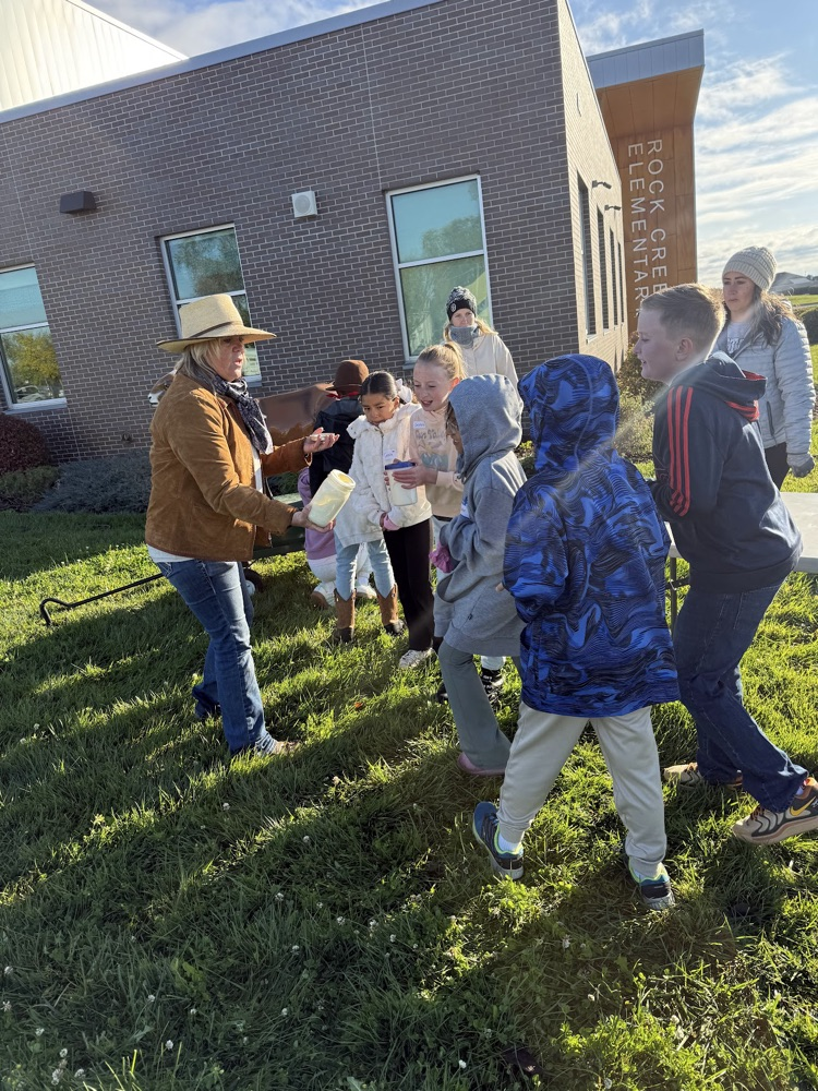 Students working together