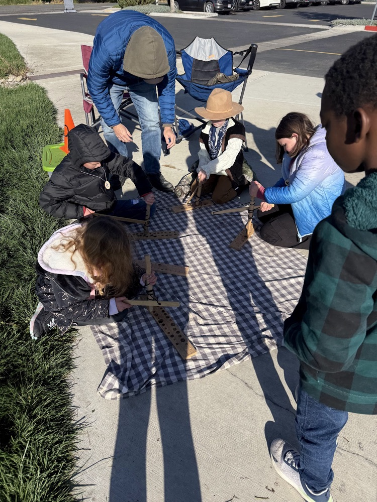 Students working together