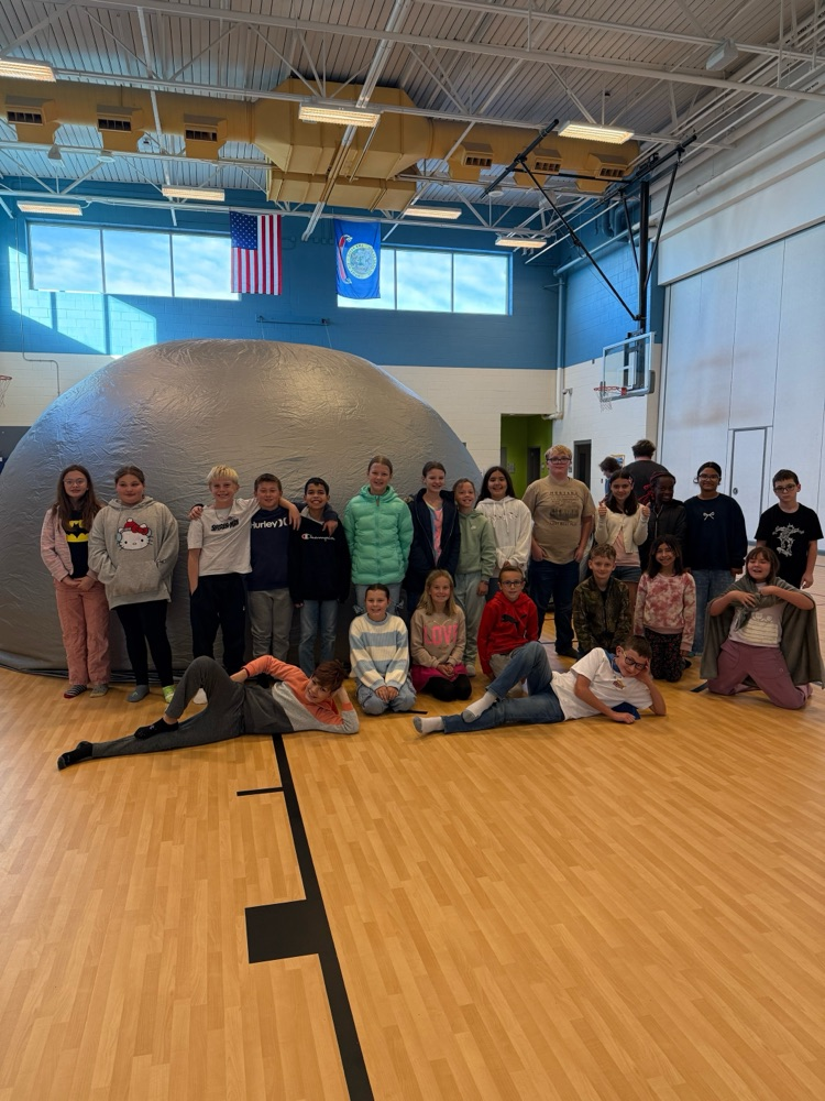 students participating in astronomy lesson