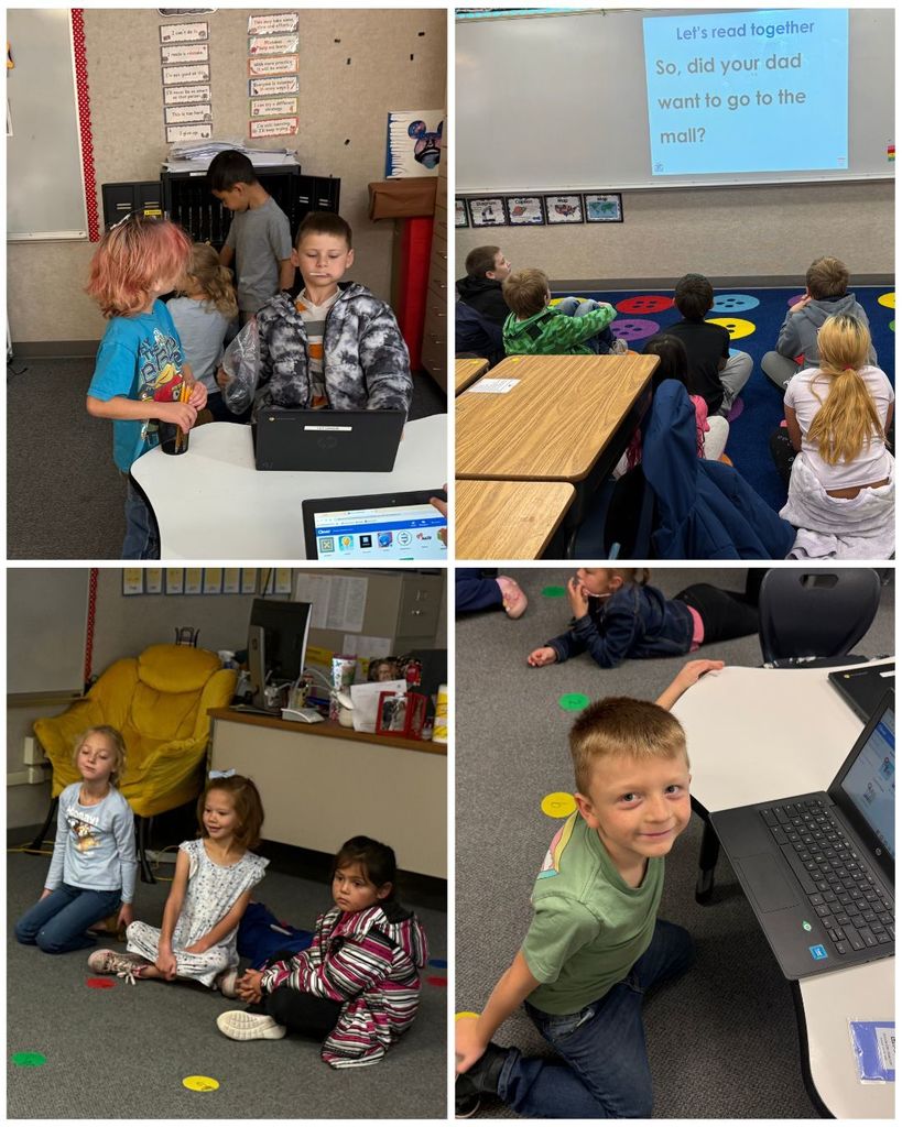 Kids smiling for pictures