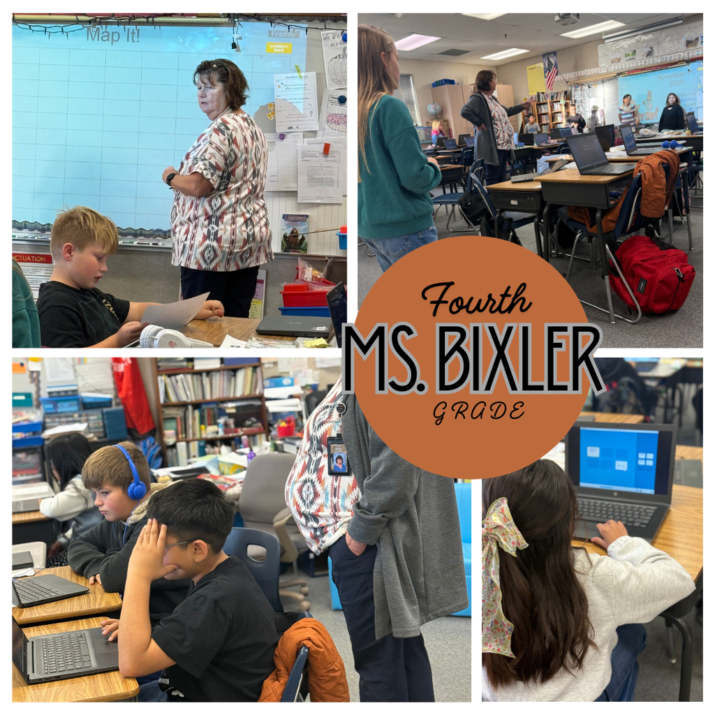 Teacher being recognized