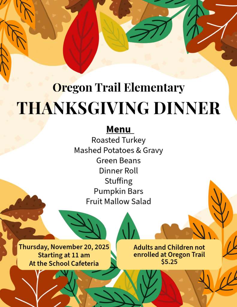 Thanksgiving Dinner Flyer