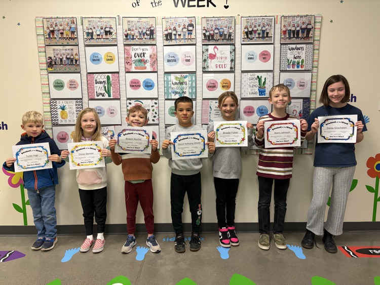 students of the week