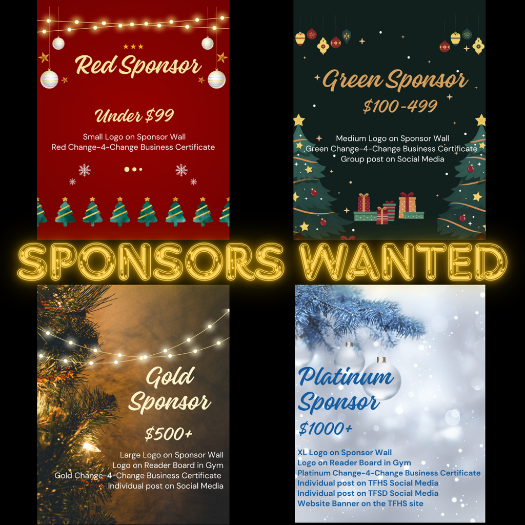 Sponsors Wanted