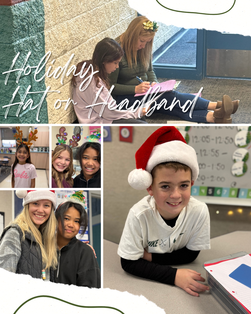 Holiday Headband or Hat Day