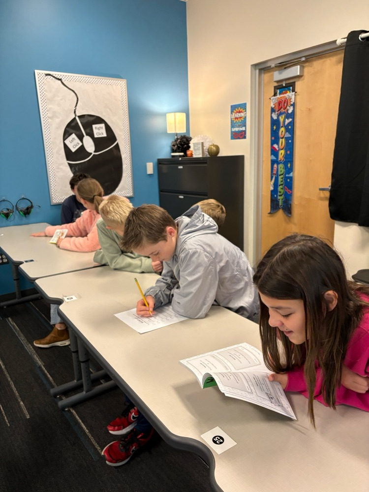 students practicing ways to control their emotions and feelings