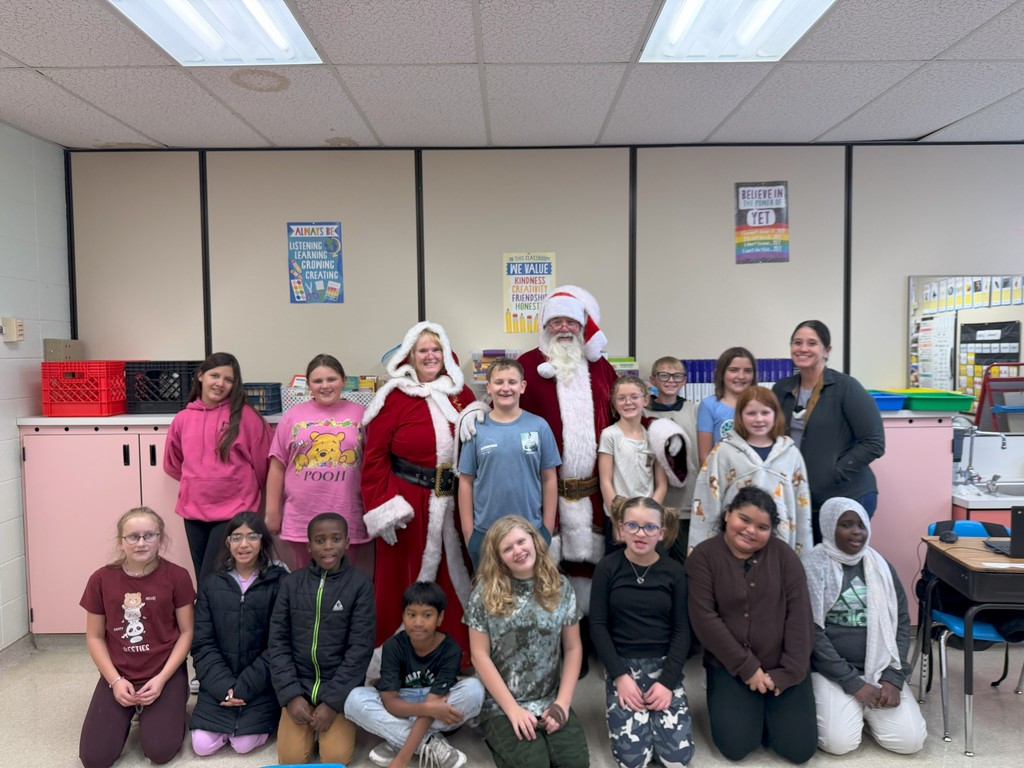 Class with Santa
