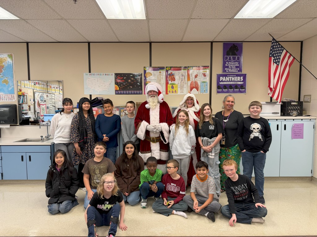 Class with Santa