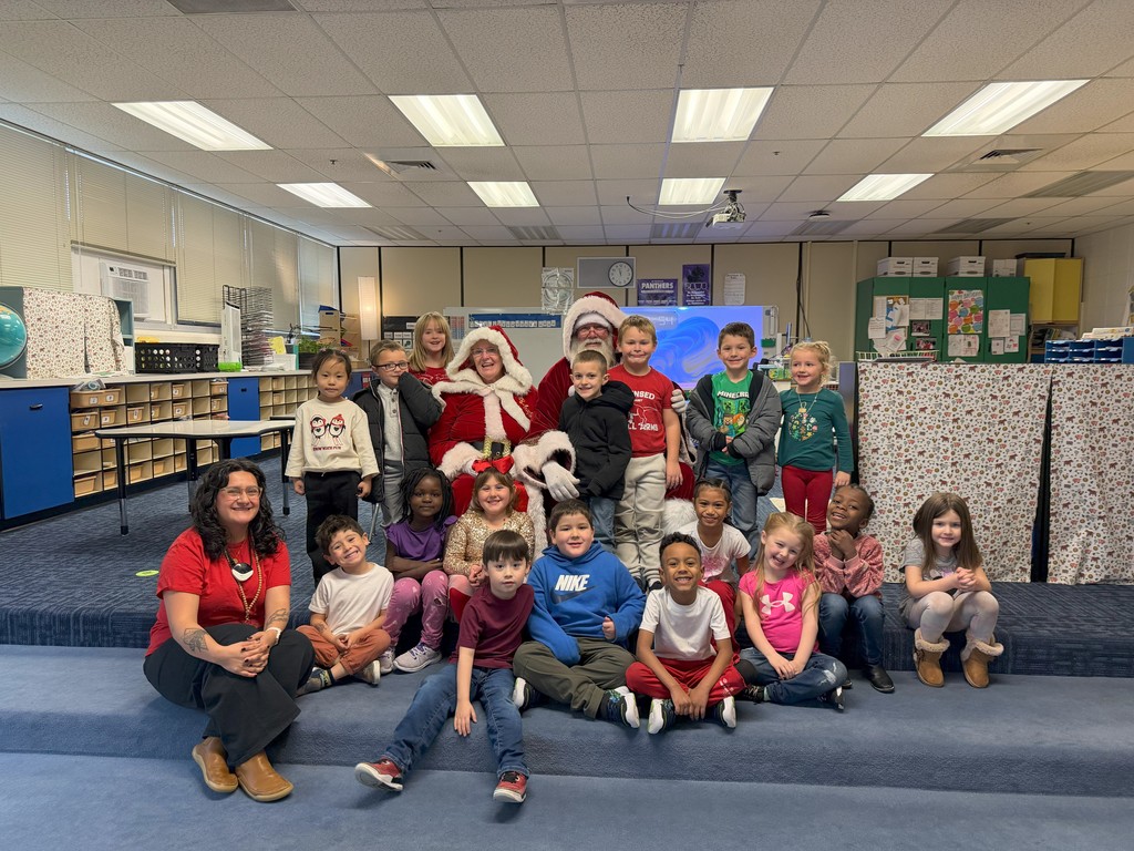 Class with Santa