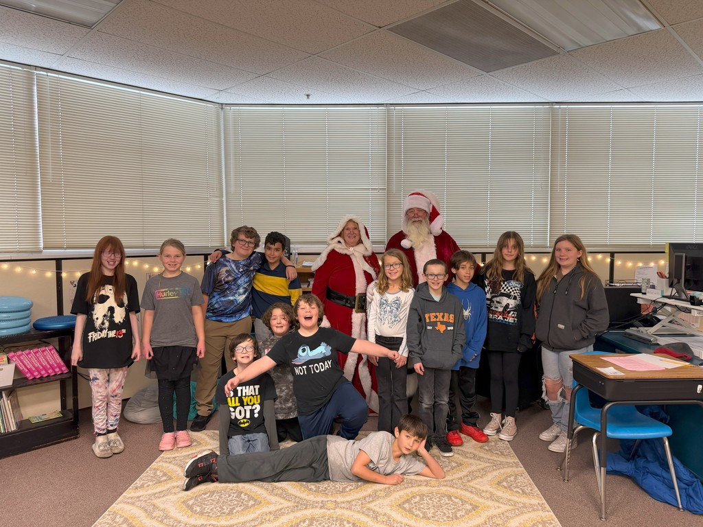 Class with Santa