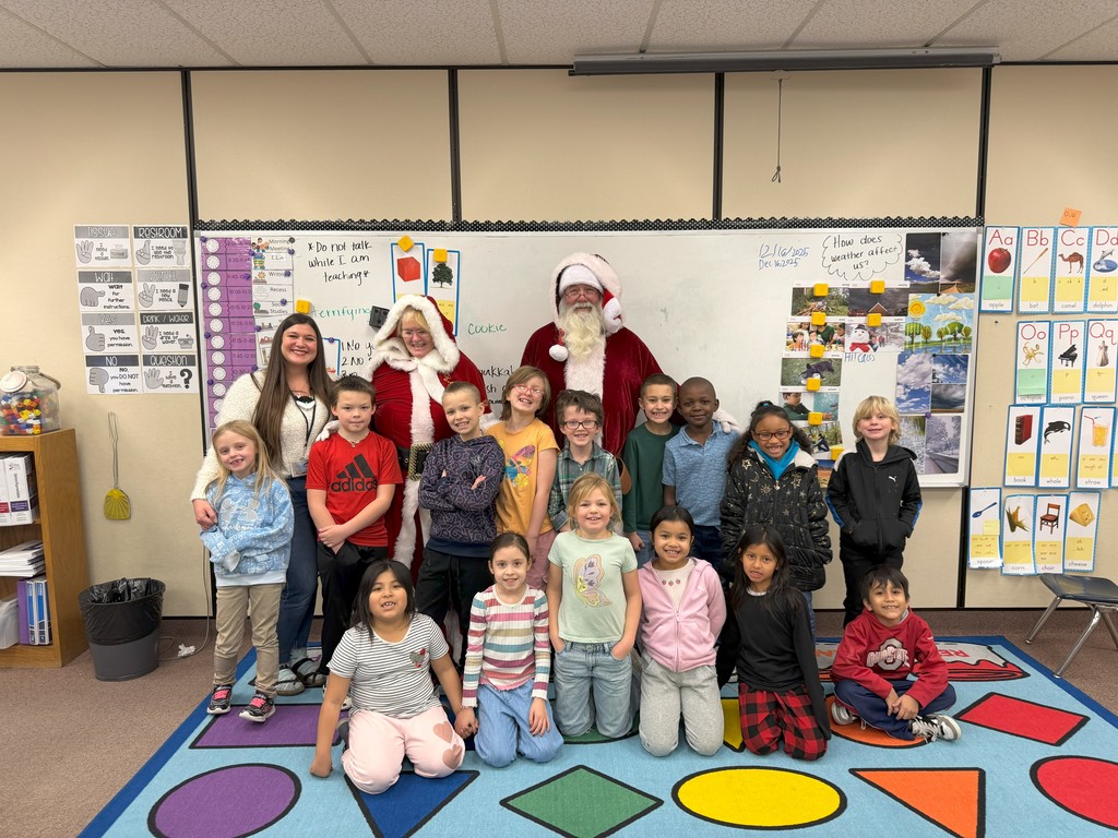 Class with Santa