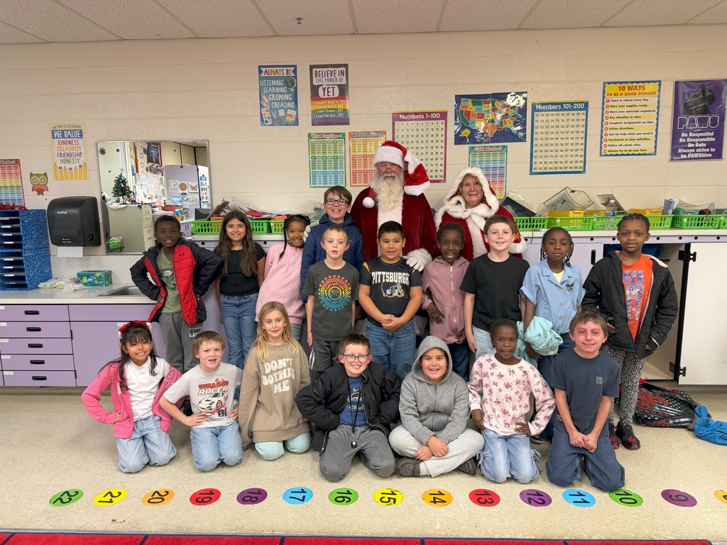 Class with Santa