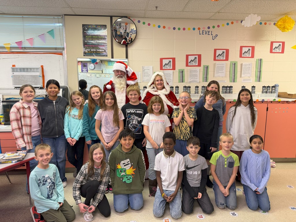 Class with Santa