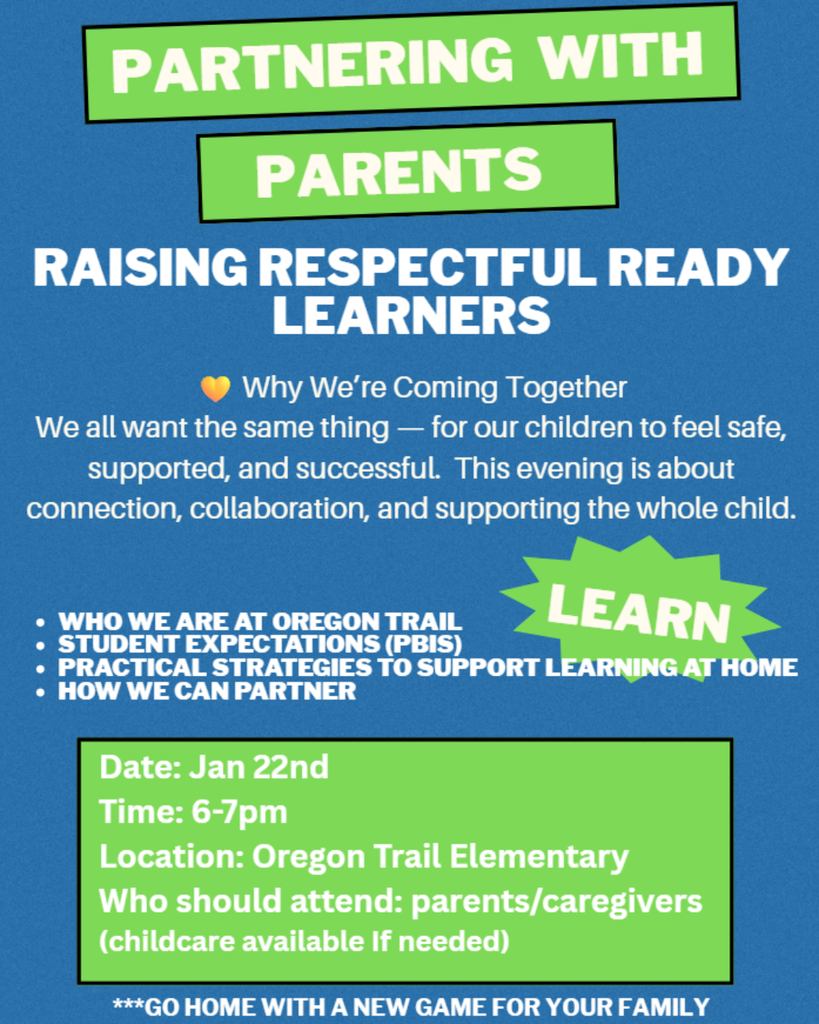 Flyer for Family Event