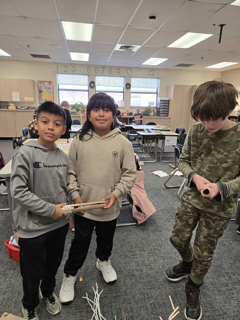 Students Working Hard and Smiling