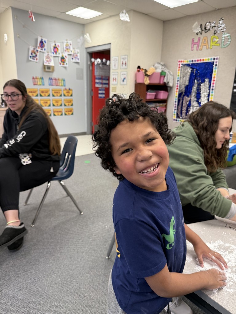 Melted Snowman with smiling student