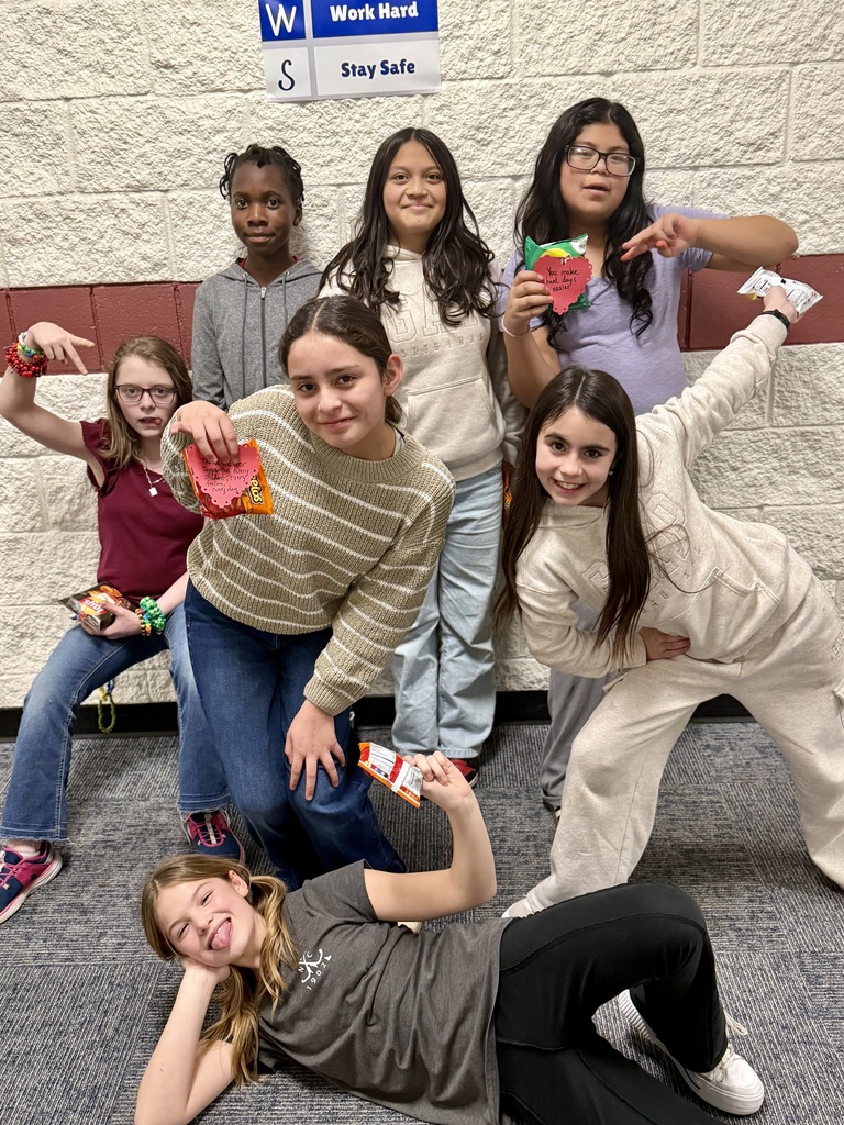A group of students posing