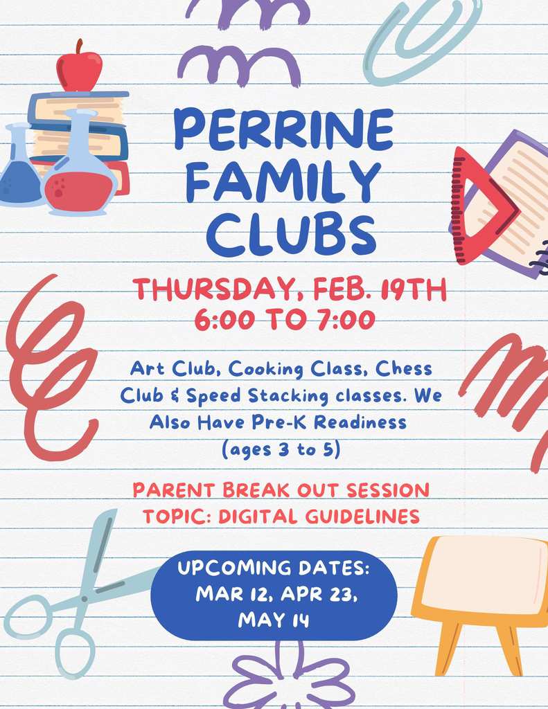 Perrine Family Clubs Flyer
