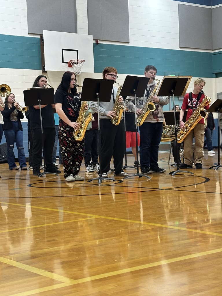 Students in gym patiently waiting