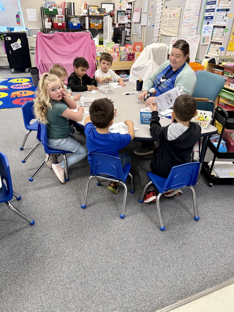 Students learning in small groups