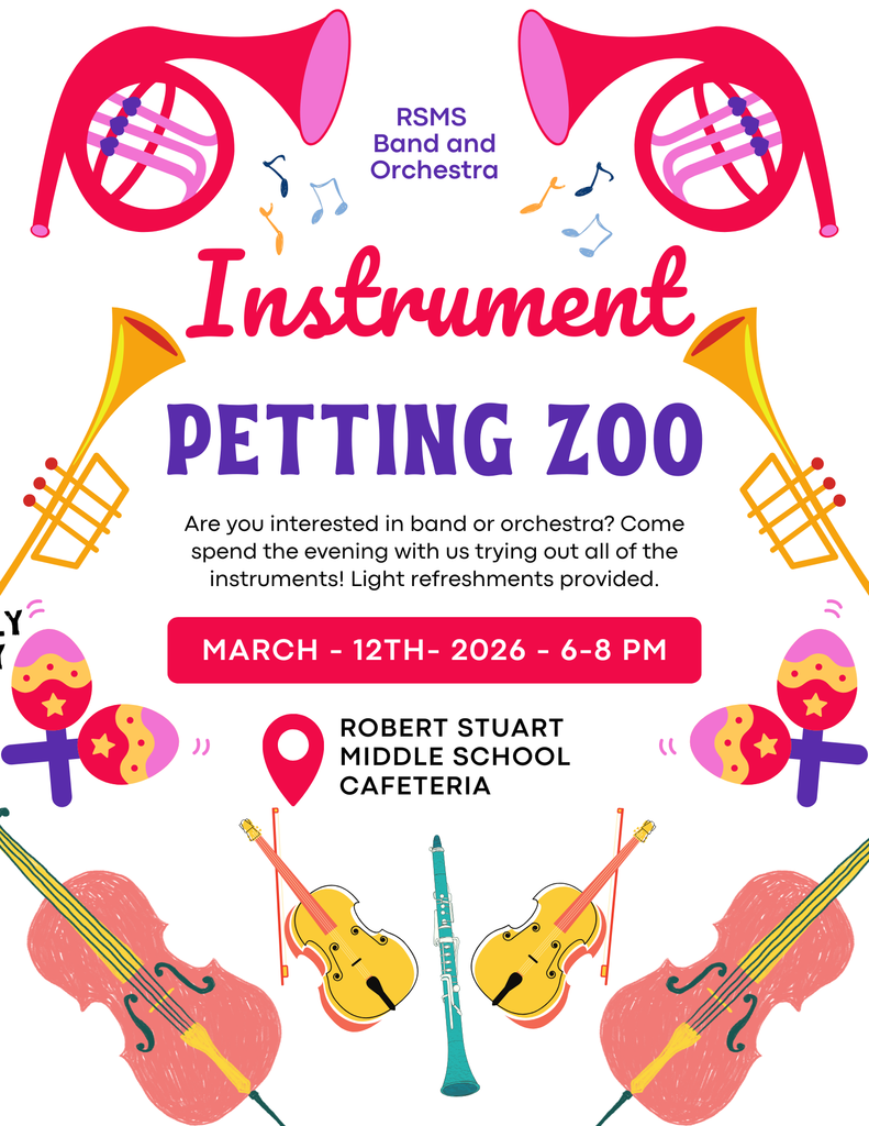 Flyer for Middle School Band/Orchestra