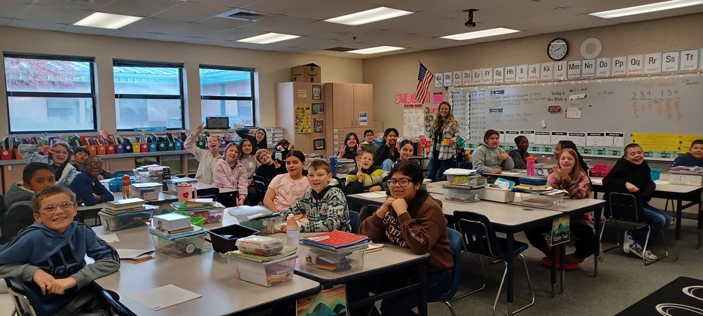 Class Smiling together