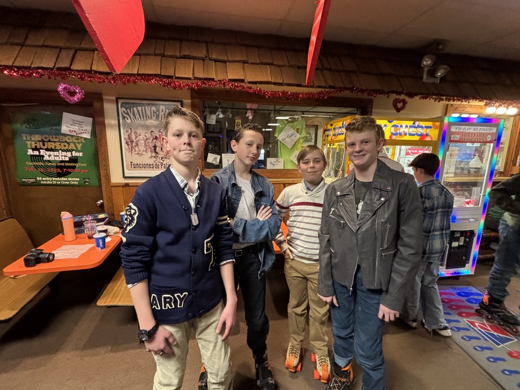 Students dressed in character