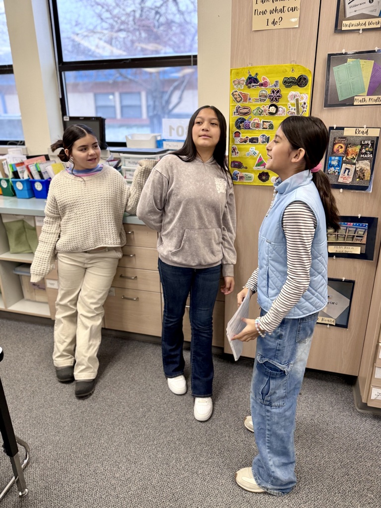 Students working in groups