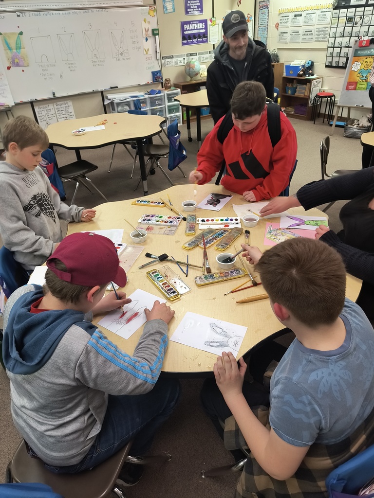 Students watercolor Edward