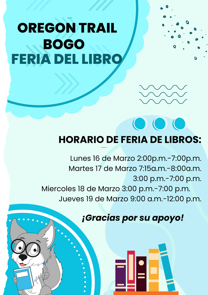 Spanish Flyer for Book Fair