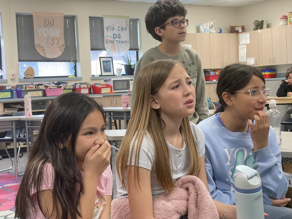 Group of students with slime