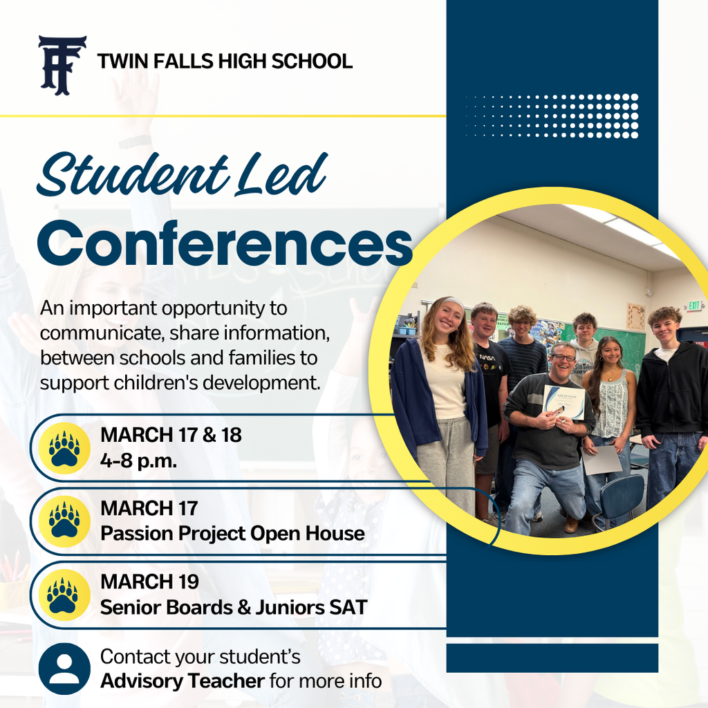 Twin Falls High School Student Led Conferences