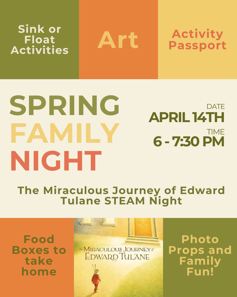 Spring Family Night Flyer