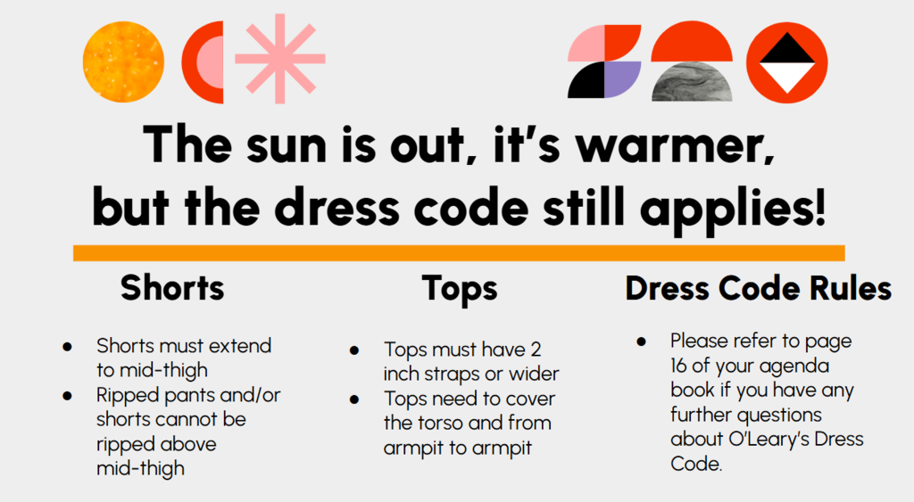 Dress Code Reminder