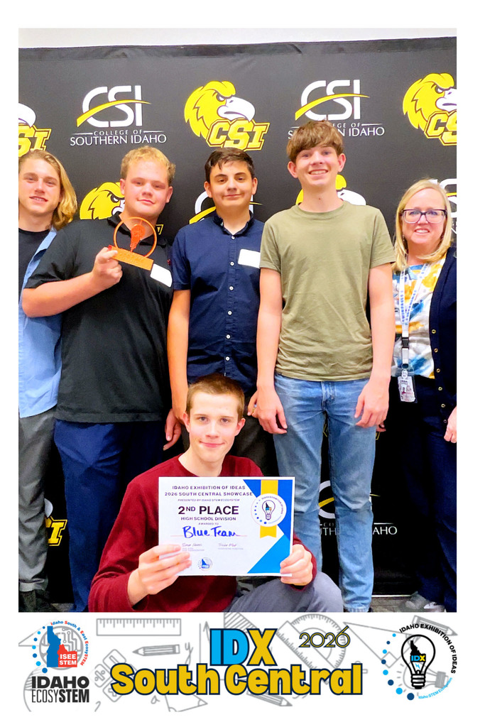 IDX South Central 2nd place blue team