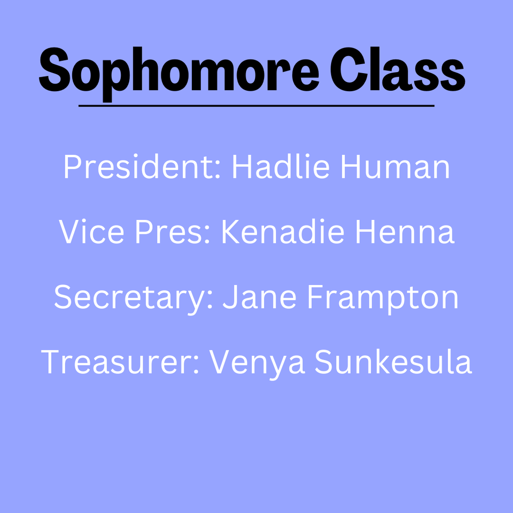 Sophomore Class Winners