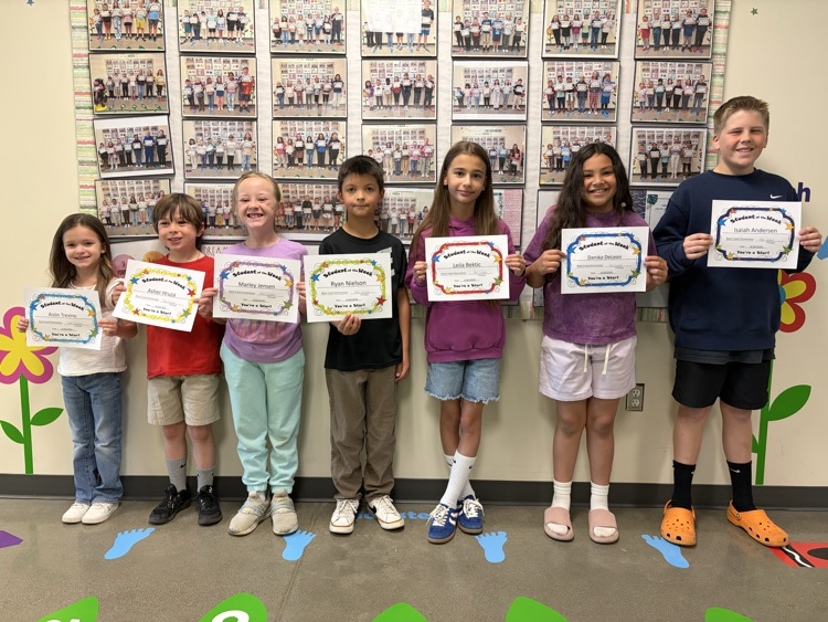 students. of the week