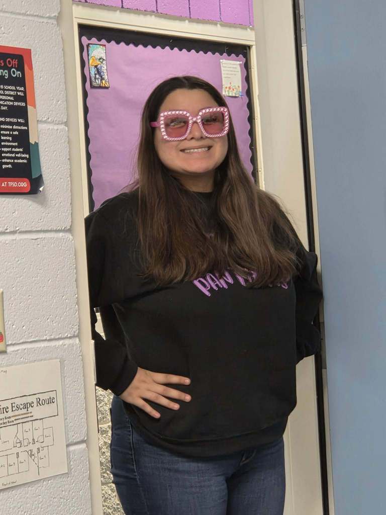 Miss Allie, our amazing secretary!