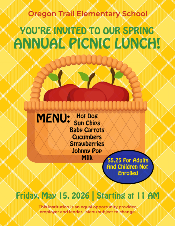 Flyer for School Lunch