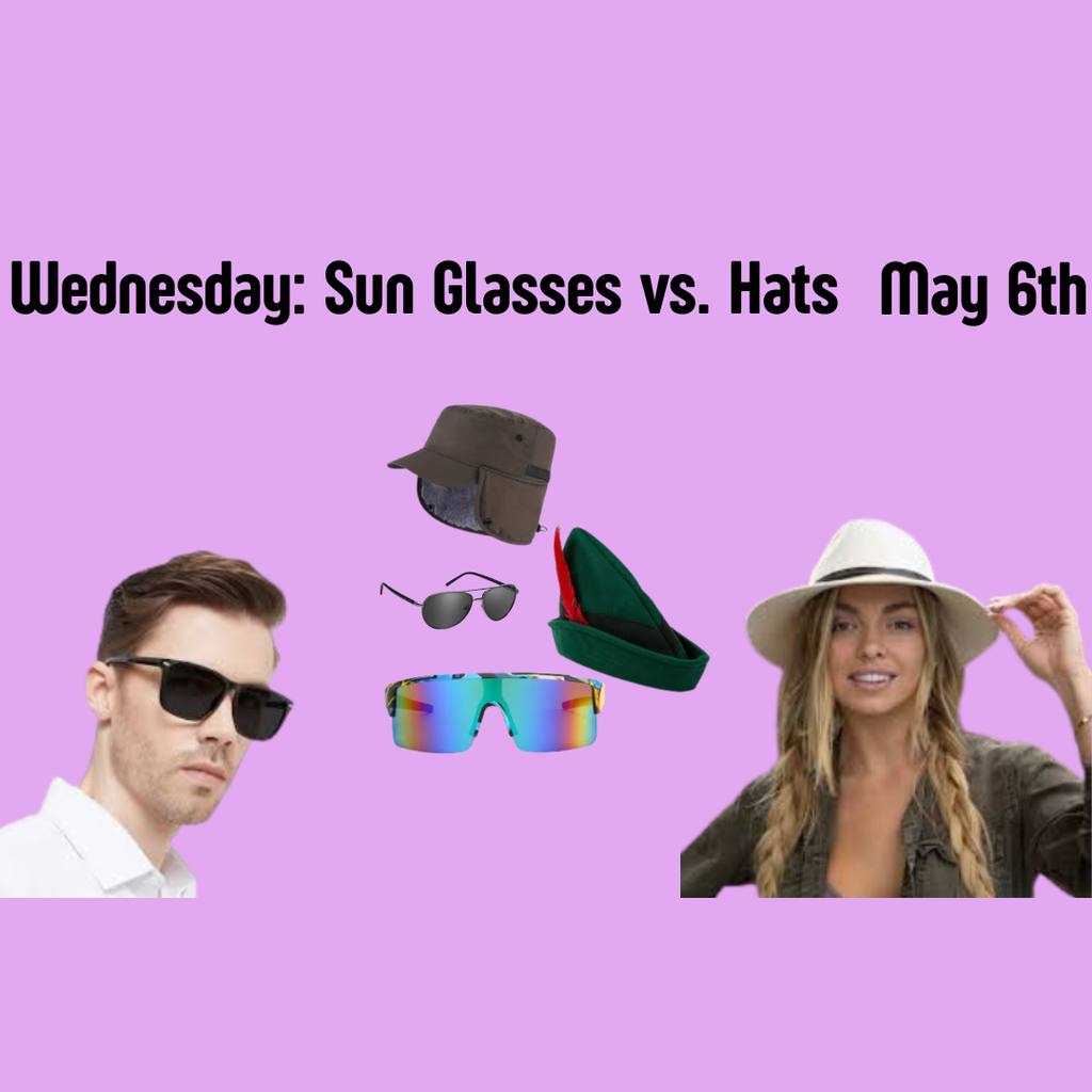 Wednesday Sunglasses vs Hats