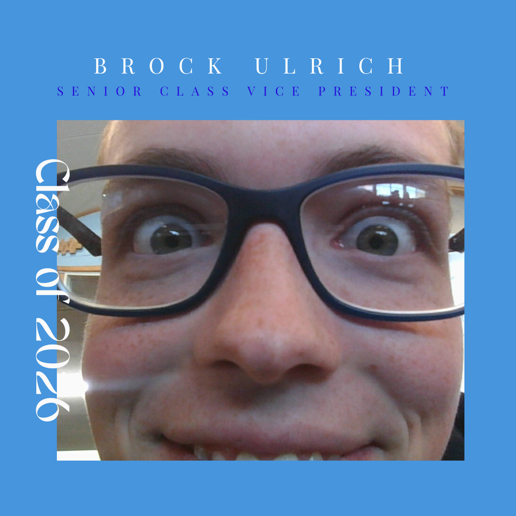 Brock Ulrich Senior Class Vice President Class of 2026