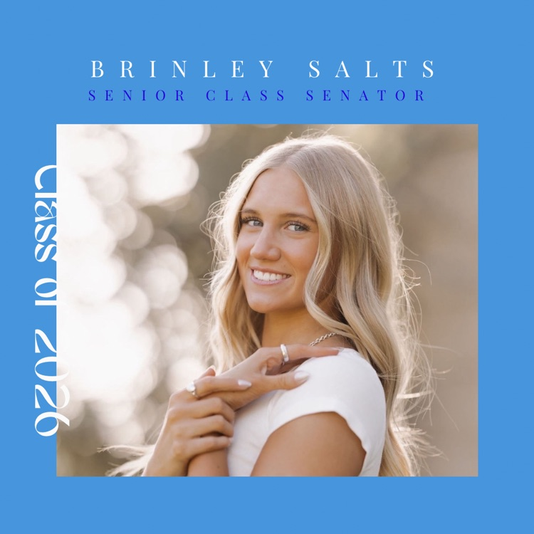 Brinley Salts Senior Class Senator Class of 2026
