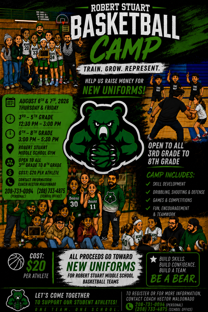 Basketball camp  flyer