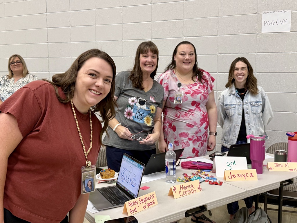 Teachers smiling together