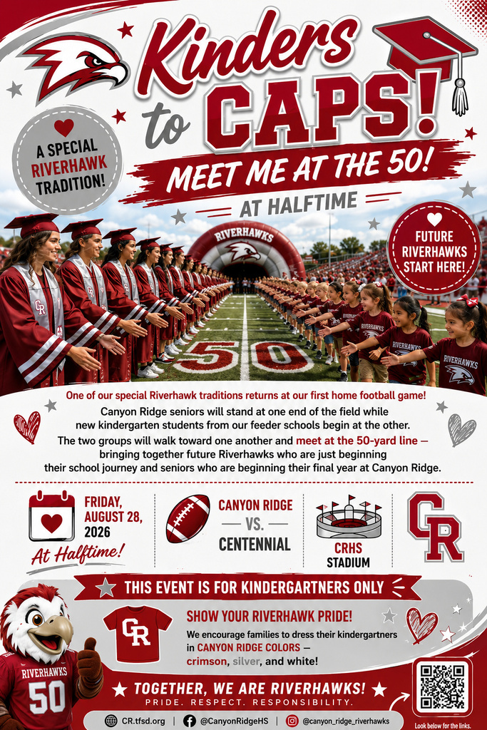 Kinder to Caps Flyer