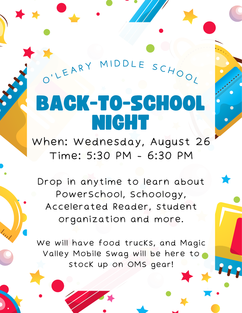 Information about back-to-school night