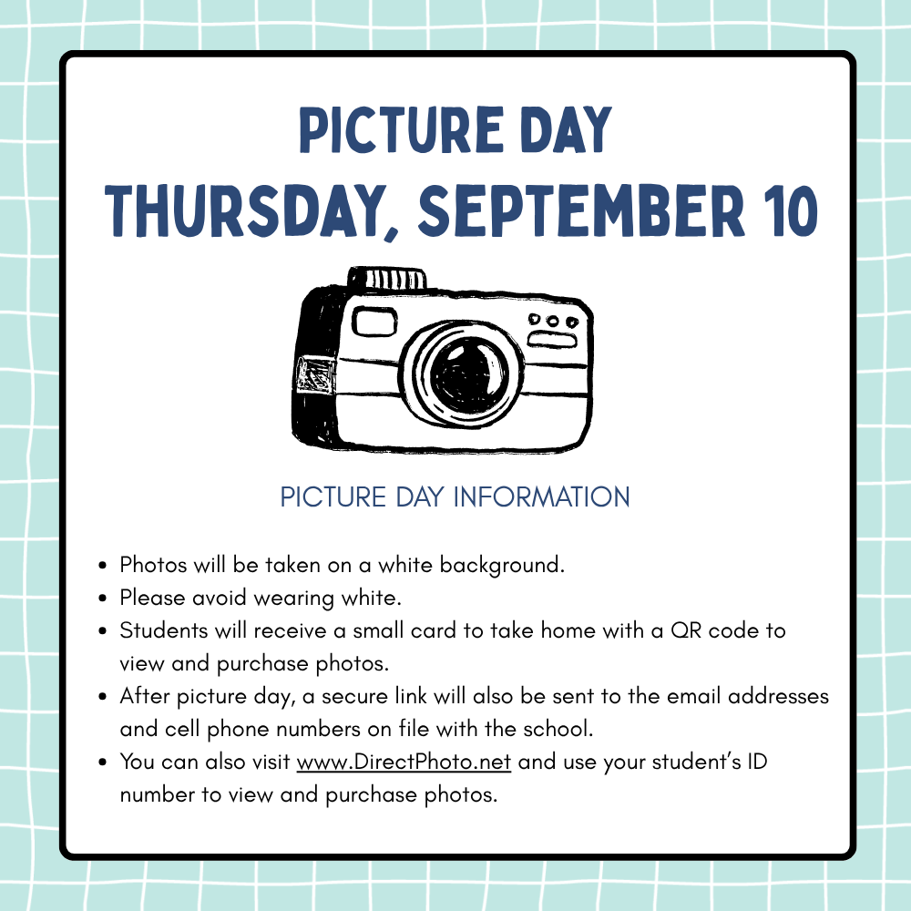 Picture day information