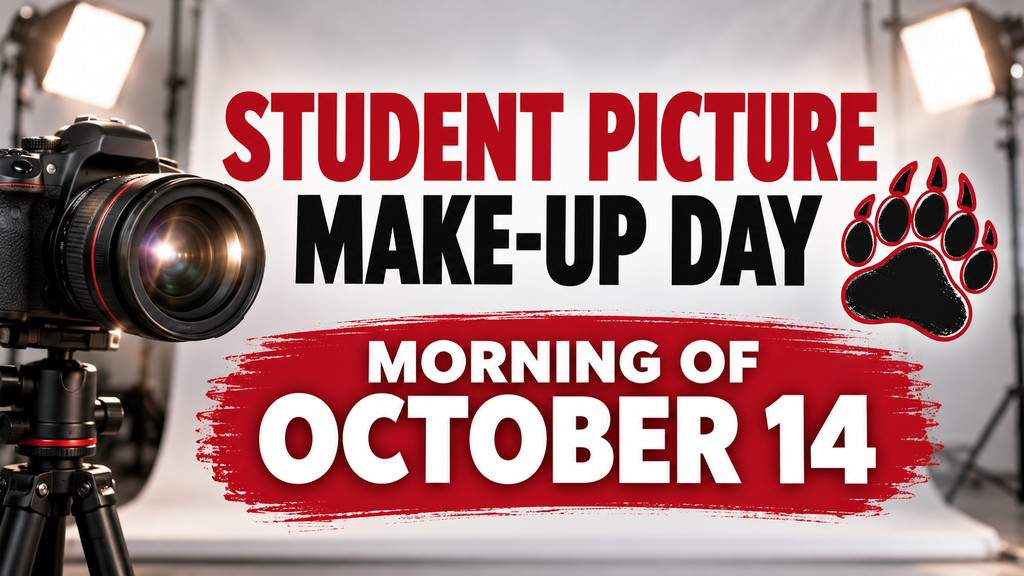 Student picture make-ups on October 14