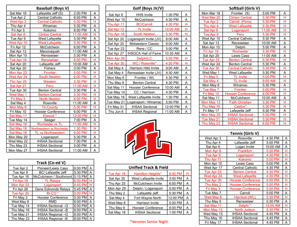 schedule